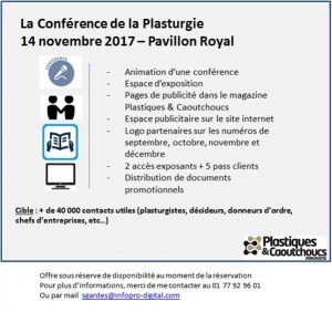 Conférence Plasturgie 112017